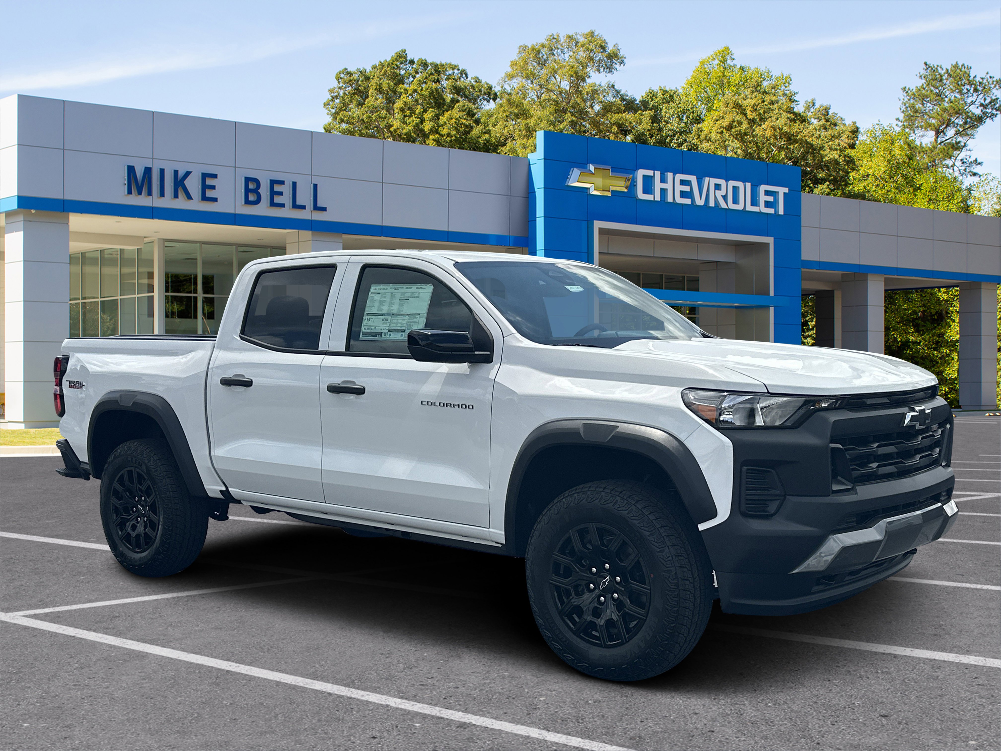 New 2026 Summit White Chevrolet Trail Boss image 1