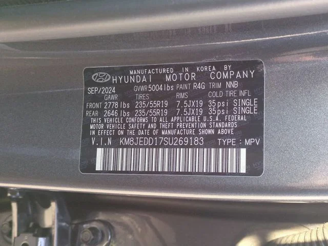 Used 2025 Gray Hyundai Limited image 38