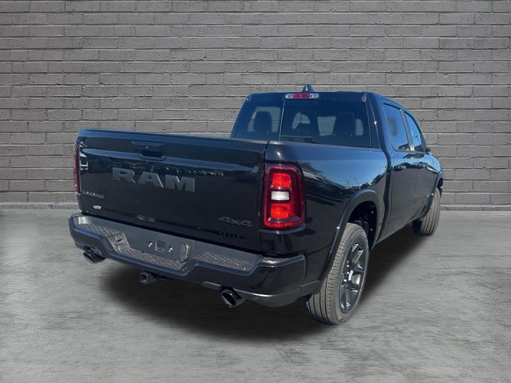 New 2026 Diamond Black Crystal Pearl-Coat Exterior Paint RAM Laramie image 10