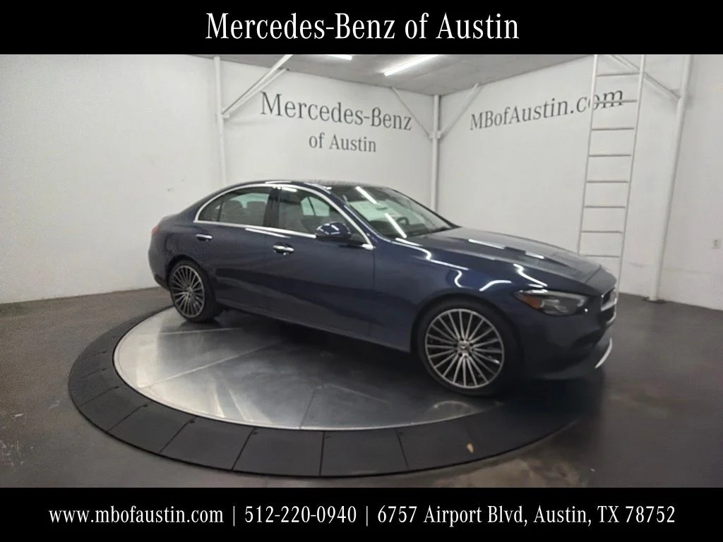 New 2026 Blue Mercedes-Benz C 300 image 1