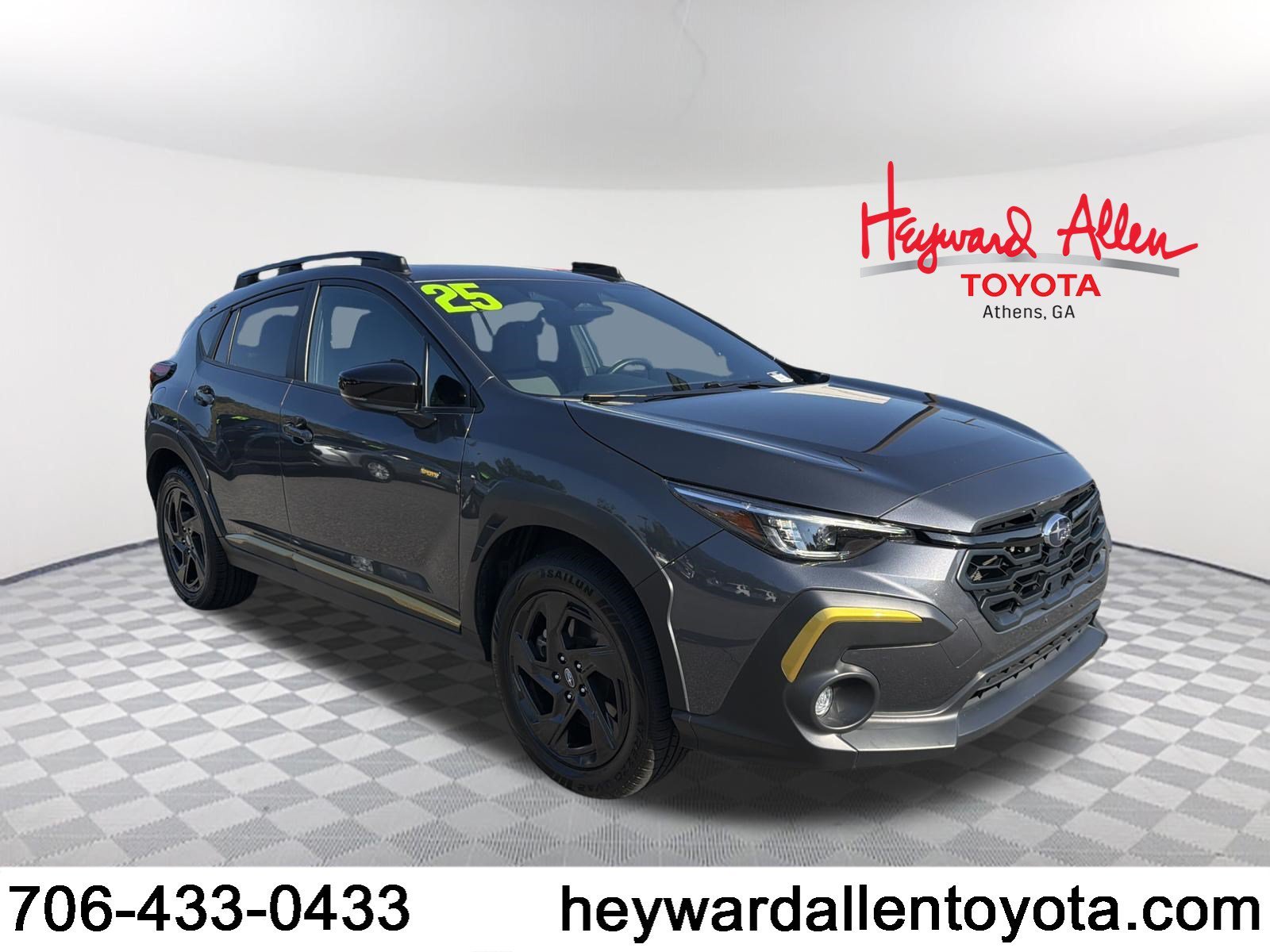 Used 2025 Magnetite Gray Metallic Subaru Sport image 1
