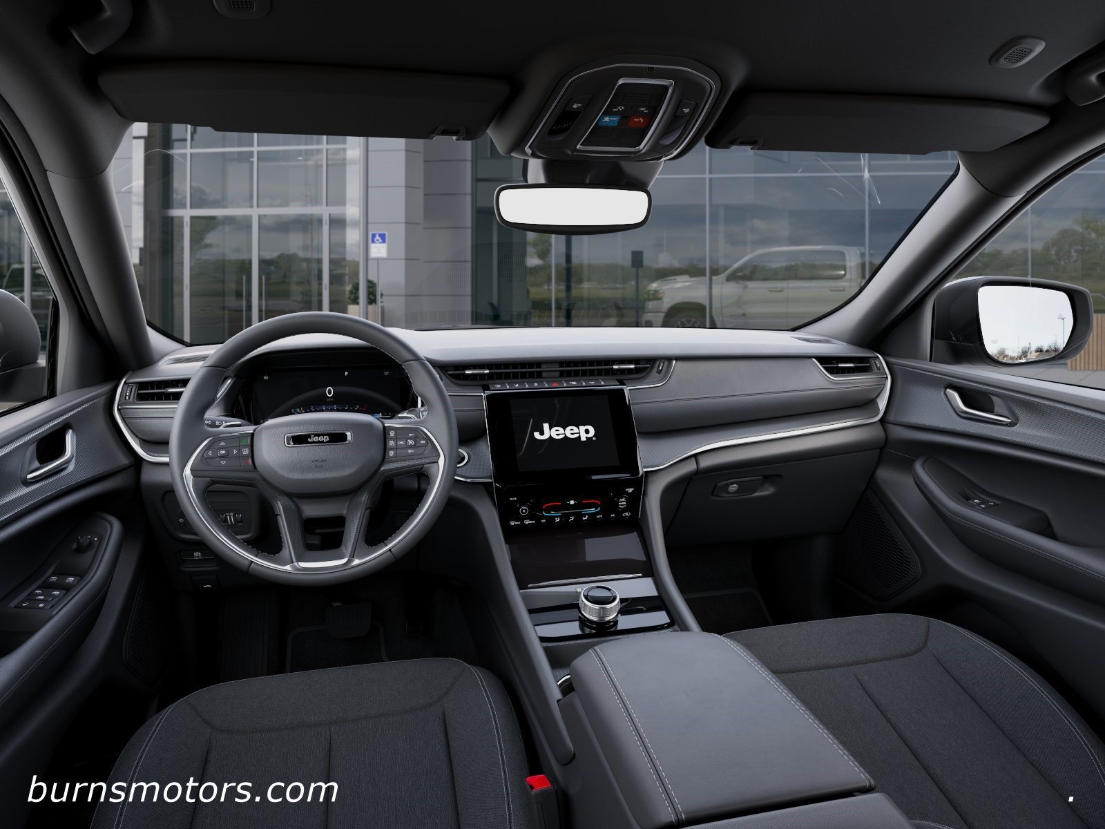 New 2026 Diamond Black Crystal Pearl-Coat Exterior Paint Jeep Laredo image 14