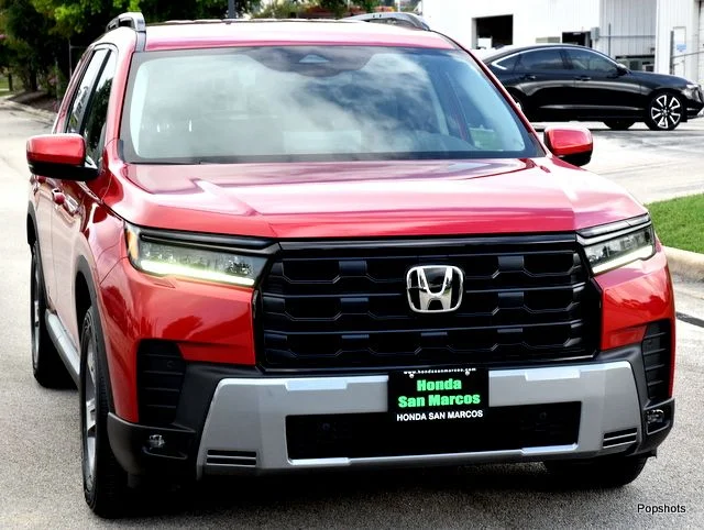 New 2026 Radiant Red Honda 2WD EX-L image 2