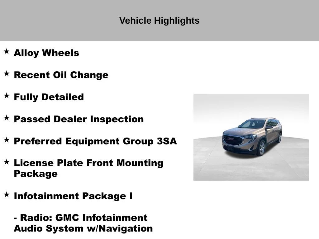Used 2018 Brown GMC SLE image 9