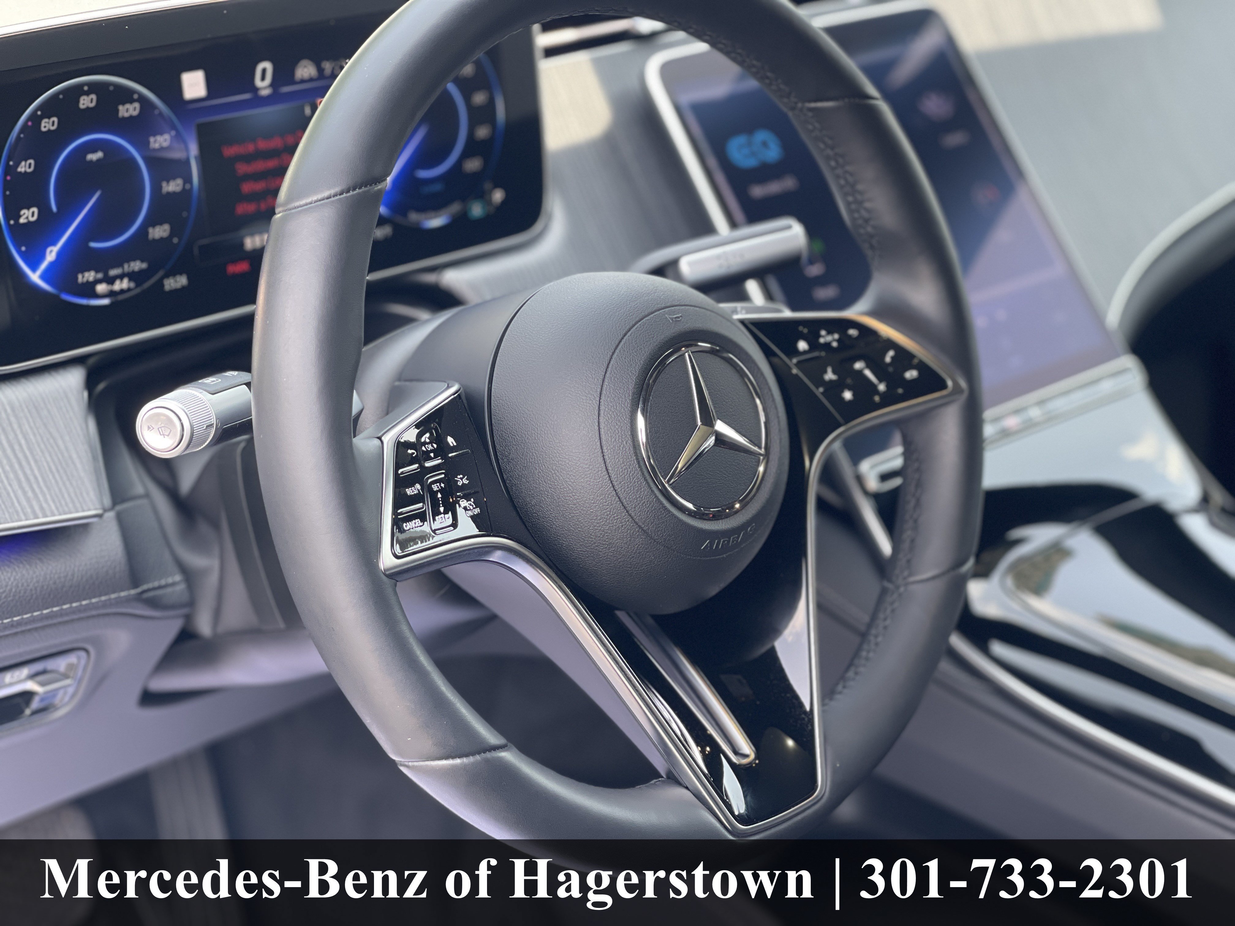 Certified Used 2023 Obsidian Black Metallic Mercedes-Benz EQS 450 4MATIC® Sedan image 9