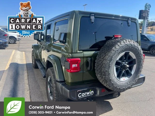 Used 2022 Green Jeep Unlimited Sahara image 7