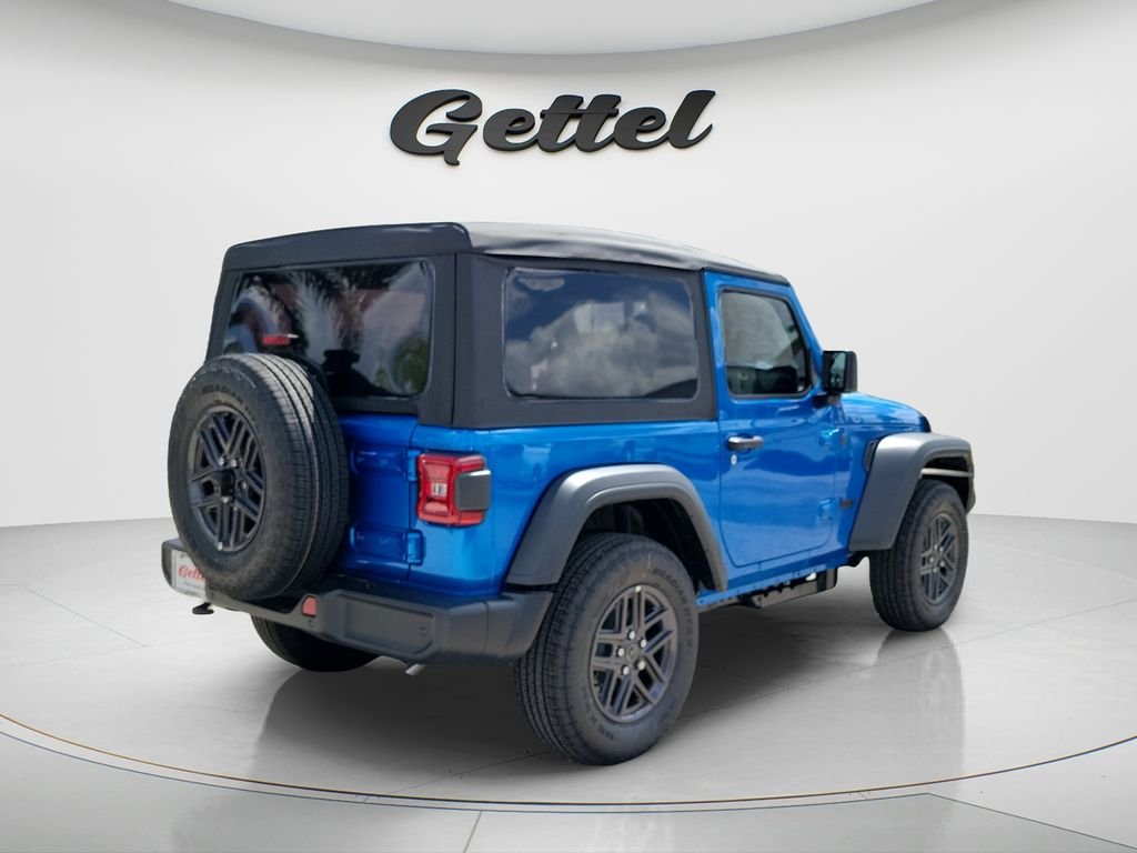 New 2026 Hydro Blue Pearl-Coat Exterior Paint Jeep Sport S image 4