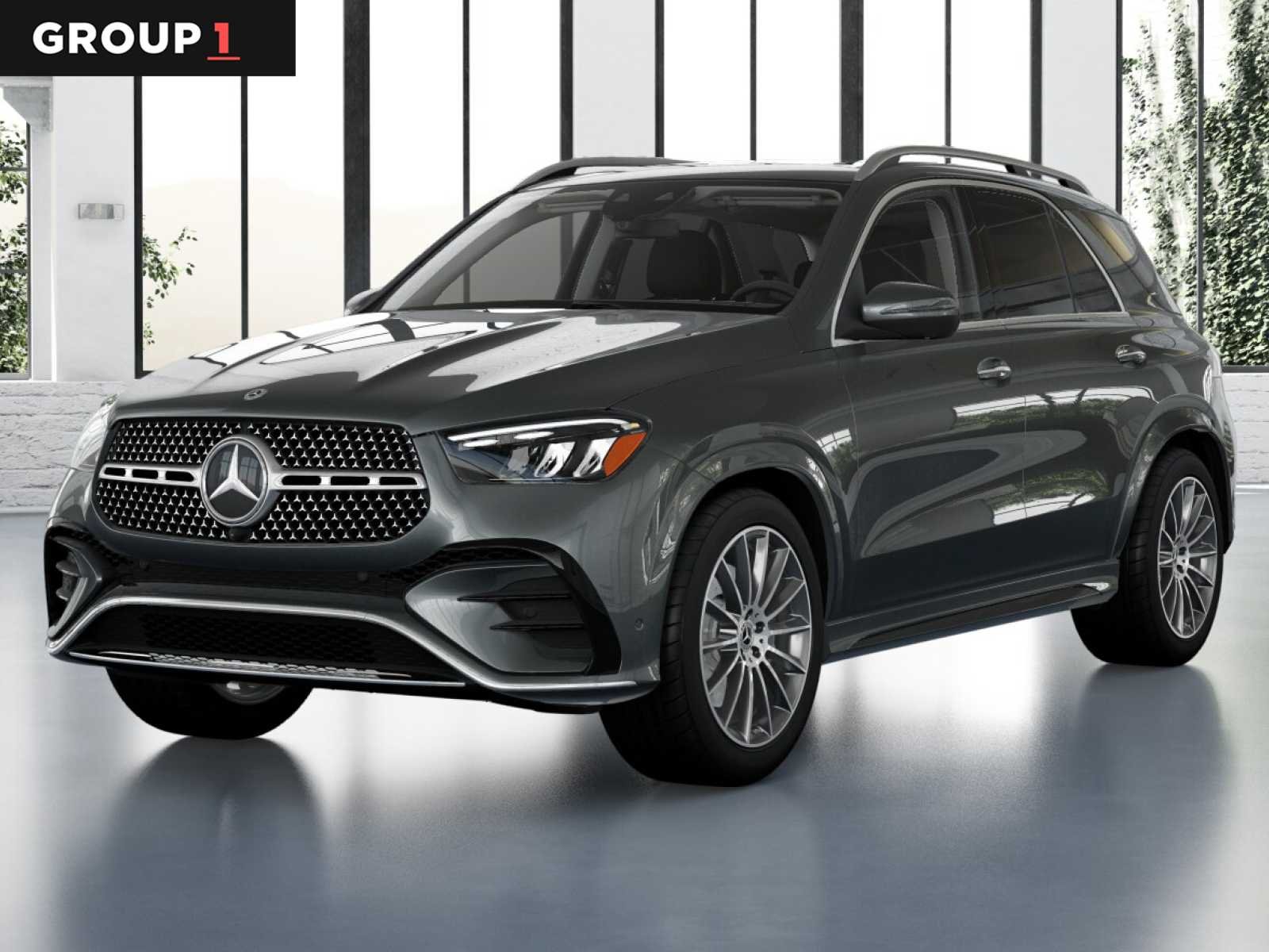 Gray (Selenite Grey Metallic) 2026 Mercedes-Benz GLE 350 RWD SUV / Crossover Rear-Wheel Drive
