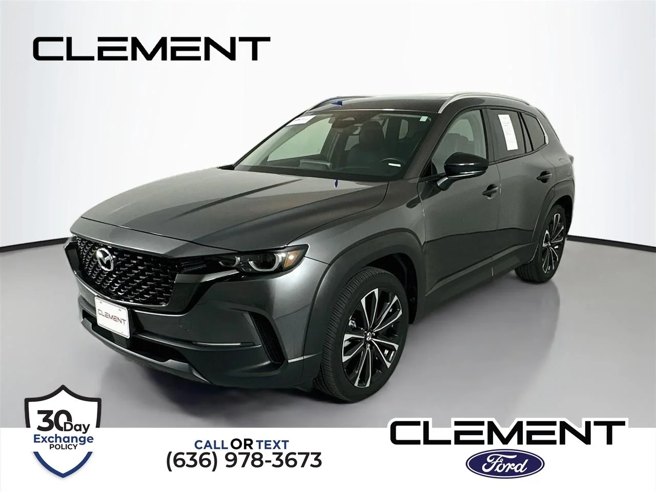 Certified Used 2025 Machine Gray Metallic Mazda 2.5 S Premium Plus Package image 1