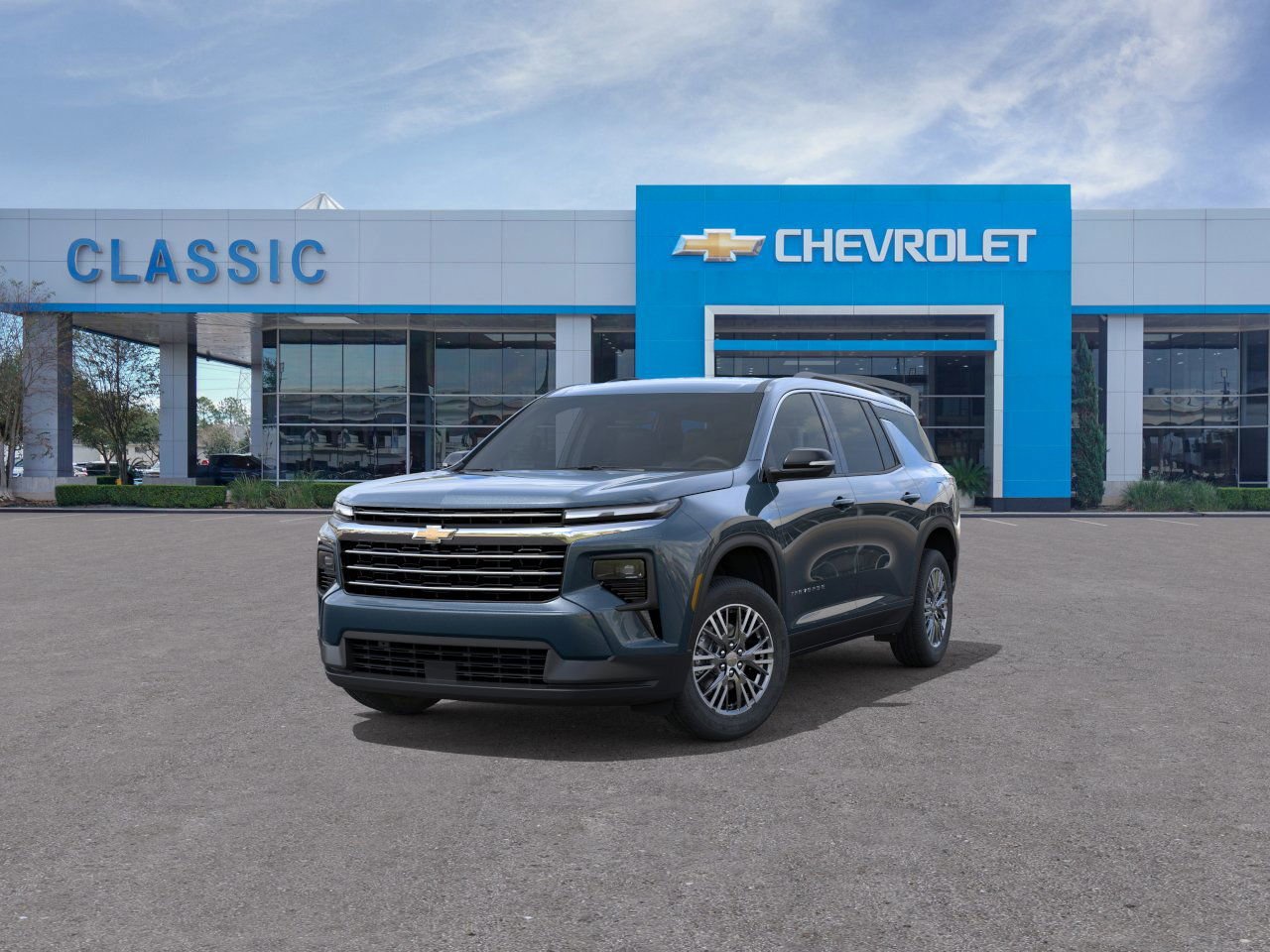 2026 Chevrolet Traverse LT Blue at Classic Elite Chevrolet Sugar Land