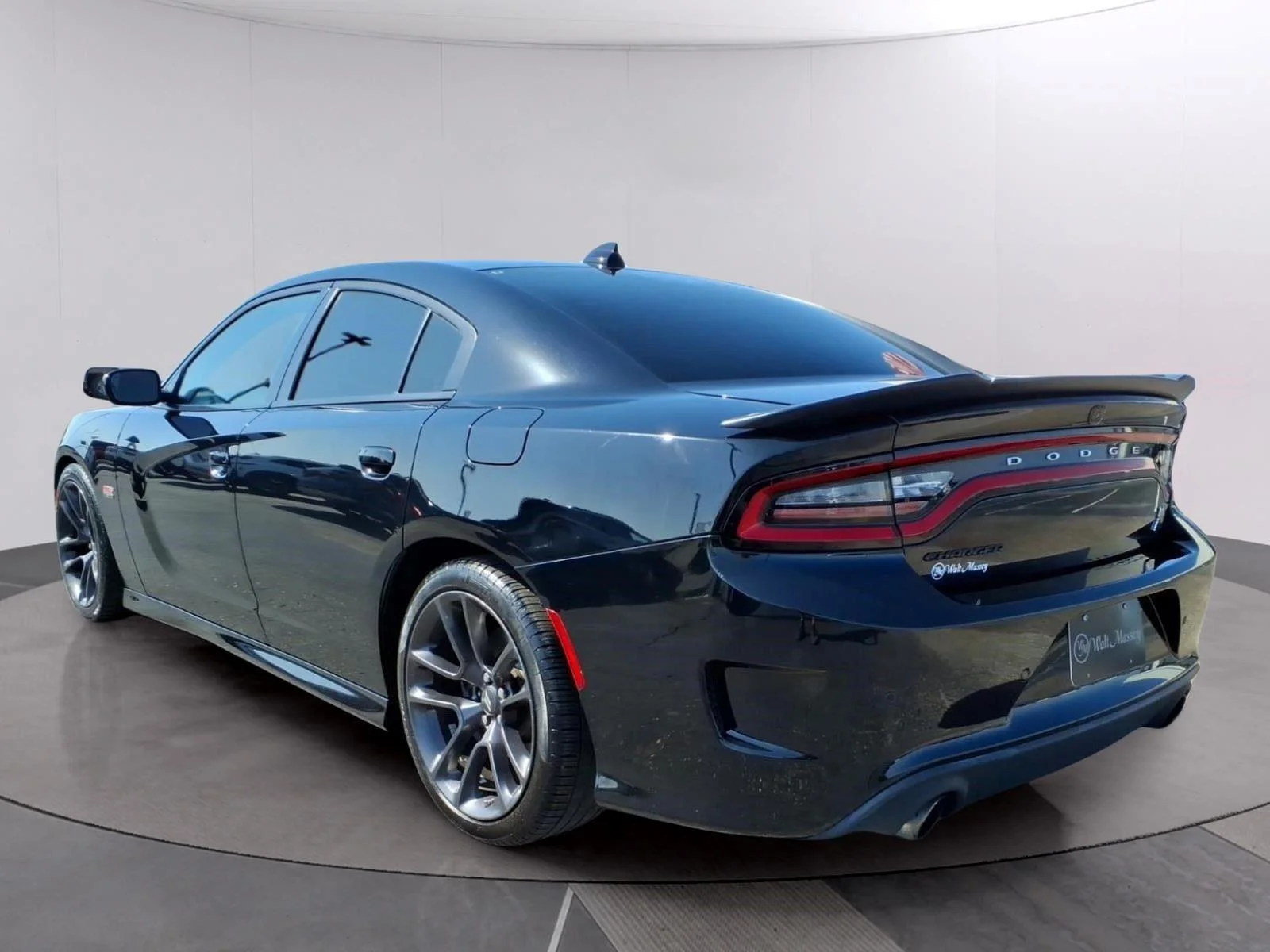 Used 2023 Pitch Black Clearcoat Dodge Scat Pack image 3