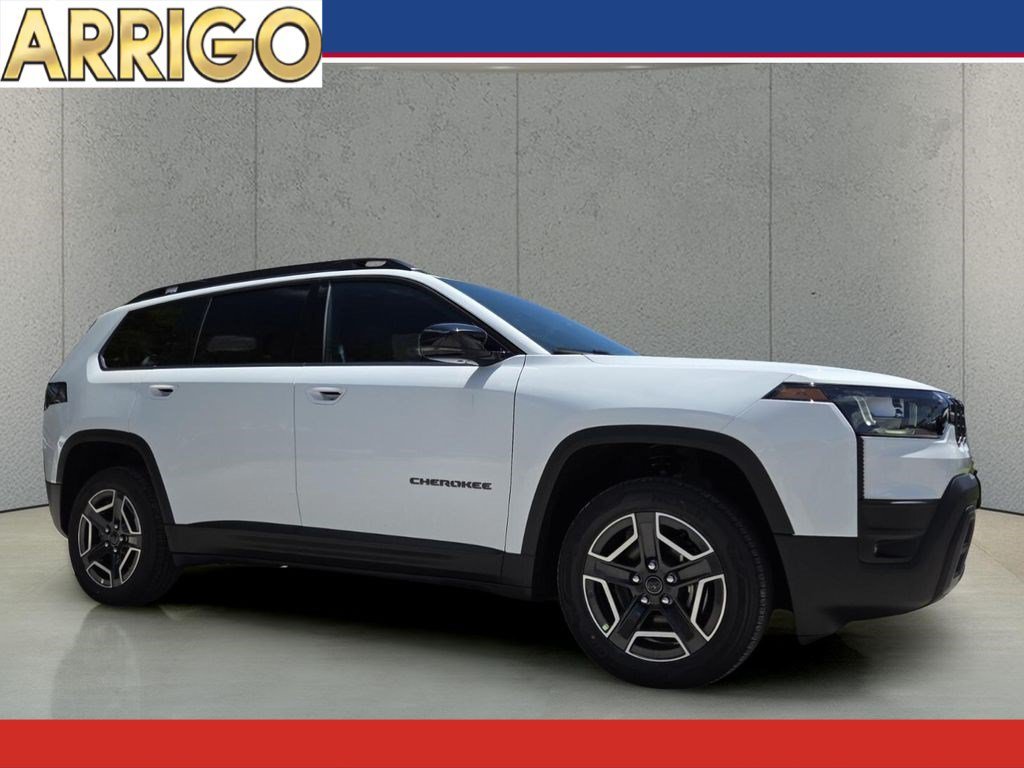 New 2026 Bright White Clear-Coat Exterior Paint Jeep Limited image 1