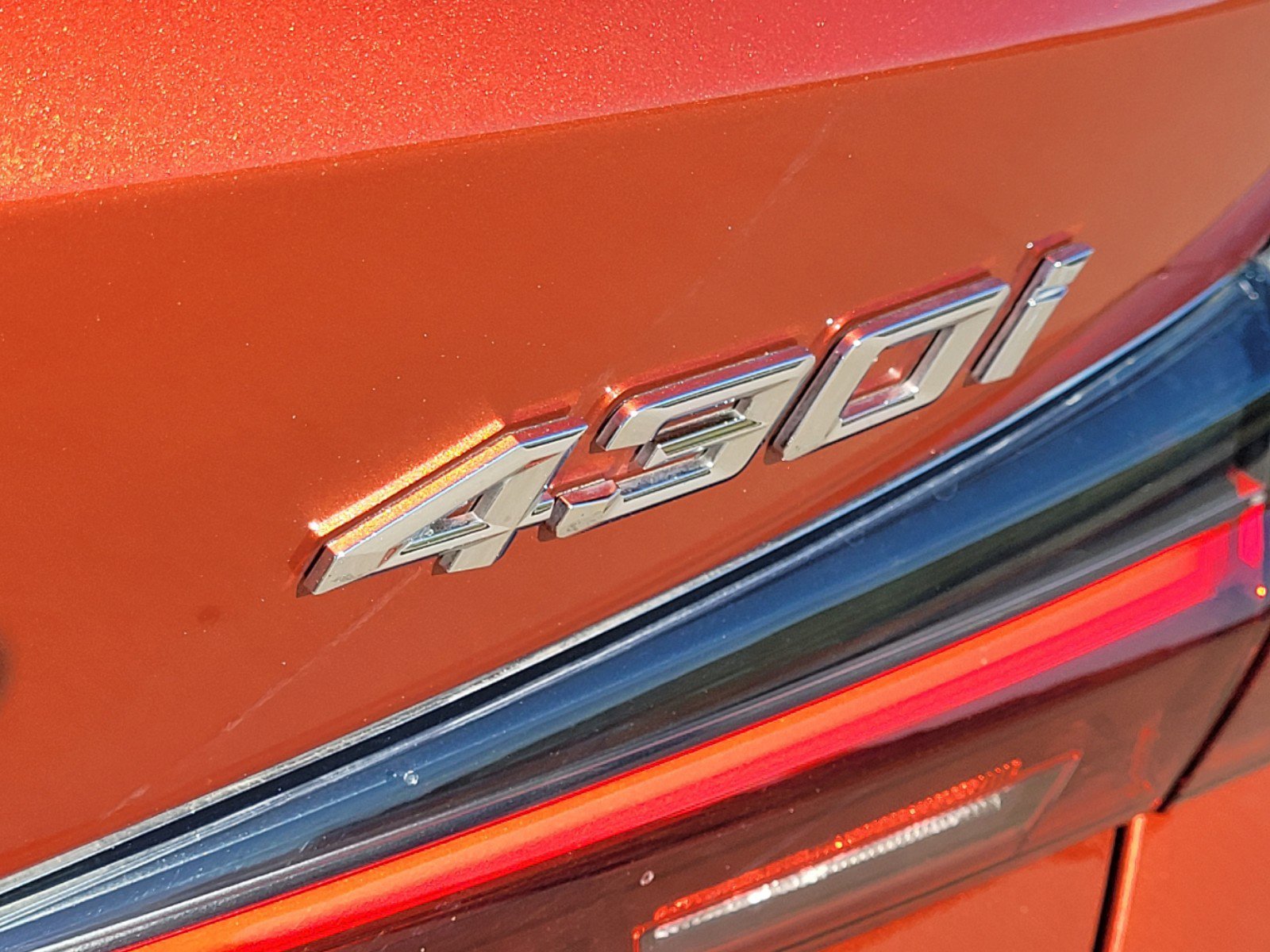 Used 2023 Sunset Orange Metallic BMW 430i image 8