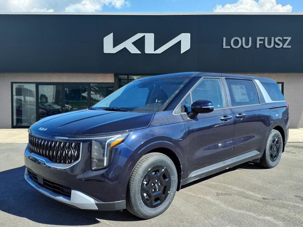 New 2026 Deep Chroma Blue Kia LX image 1