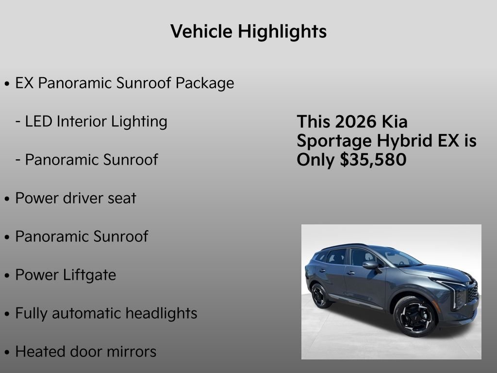 New 2026 Gravity Gray Kia EX image 33