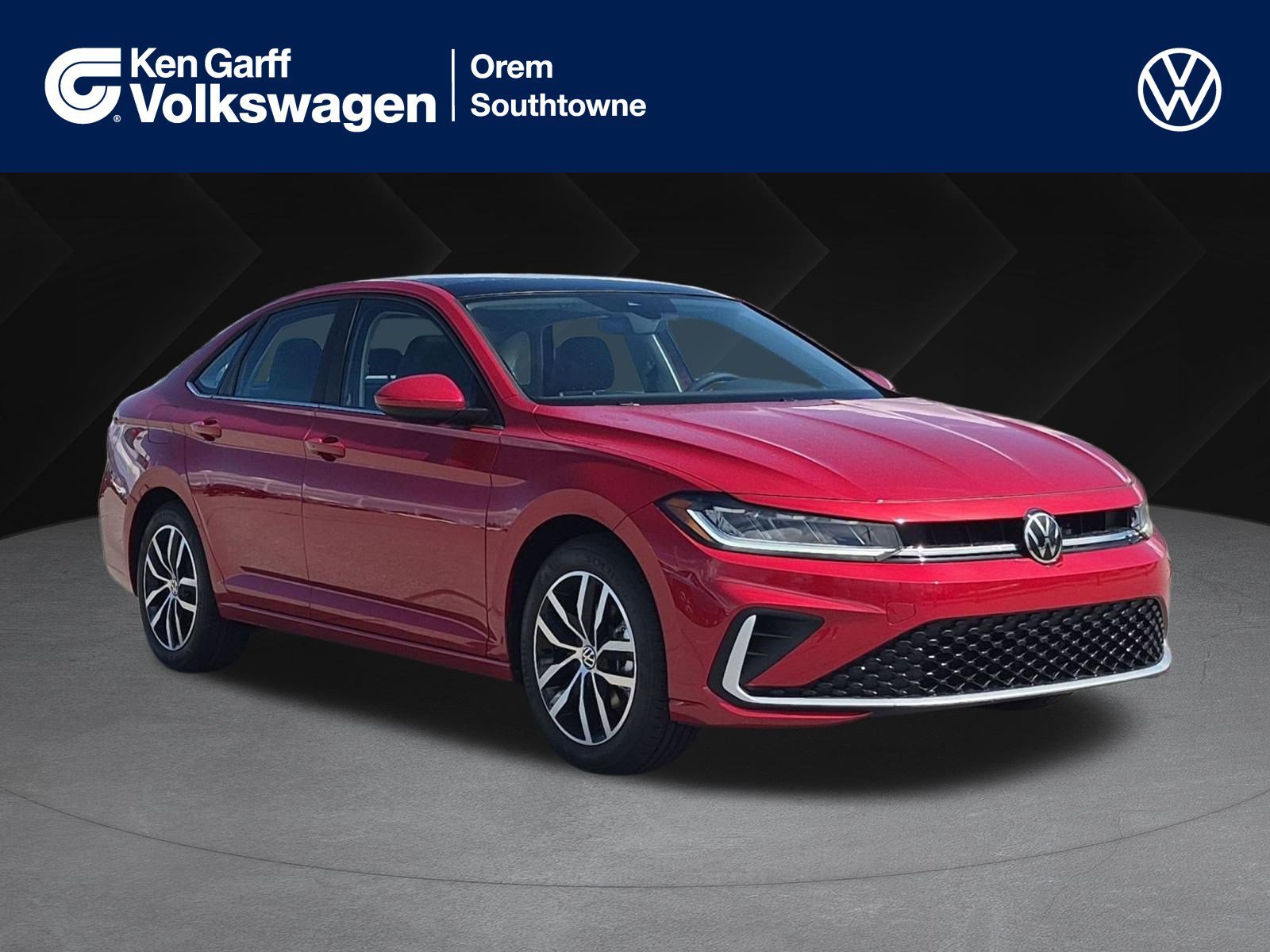 New 2027 Kings Red Metallic Volkswagen SE image 1