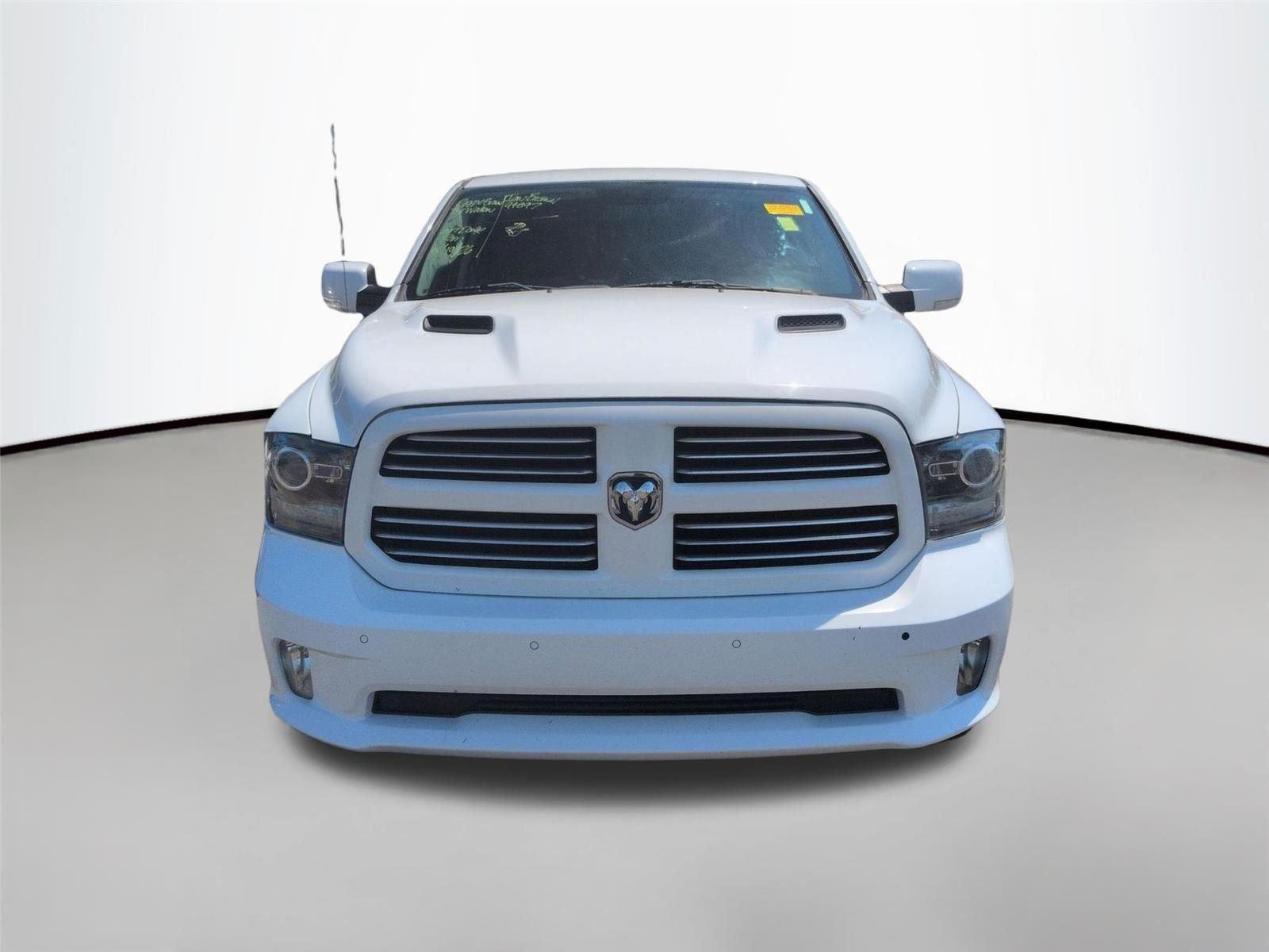 Used 2017 Bright White Clearcoat Ram Sport image 4