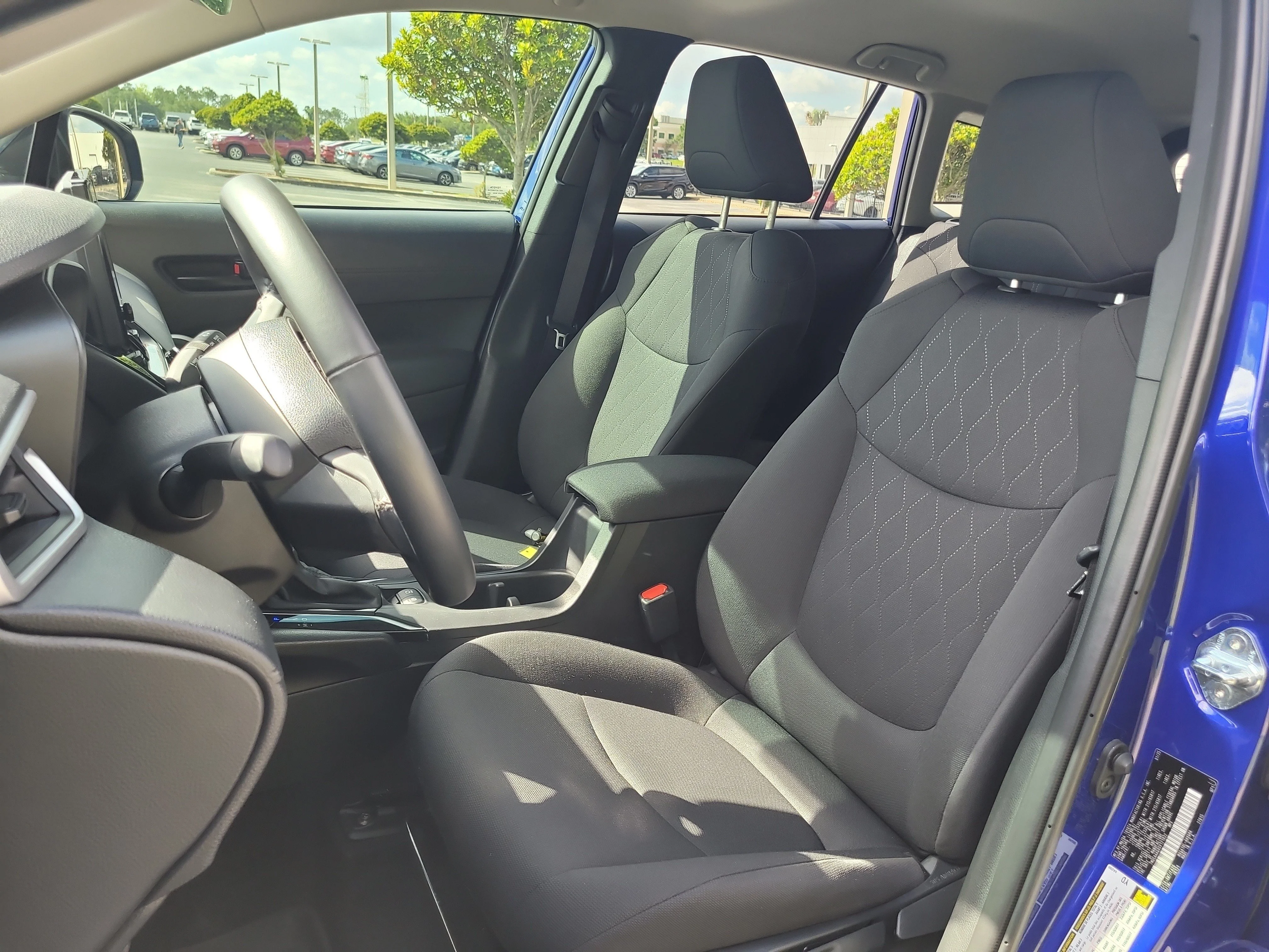 Used 2025 Blue Crush Metallic Toyota LE image 18