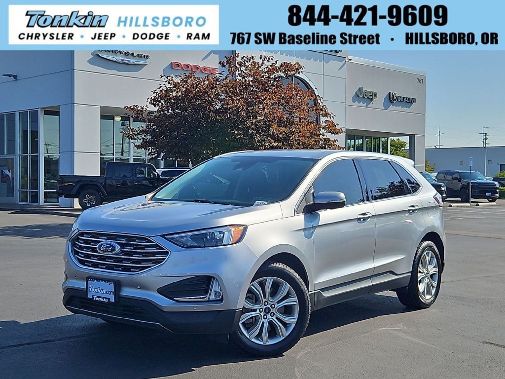 Used 2022 Silver Metallic Ford Titanium image 1