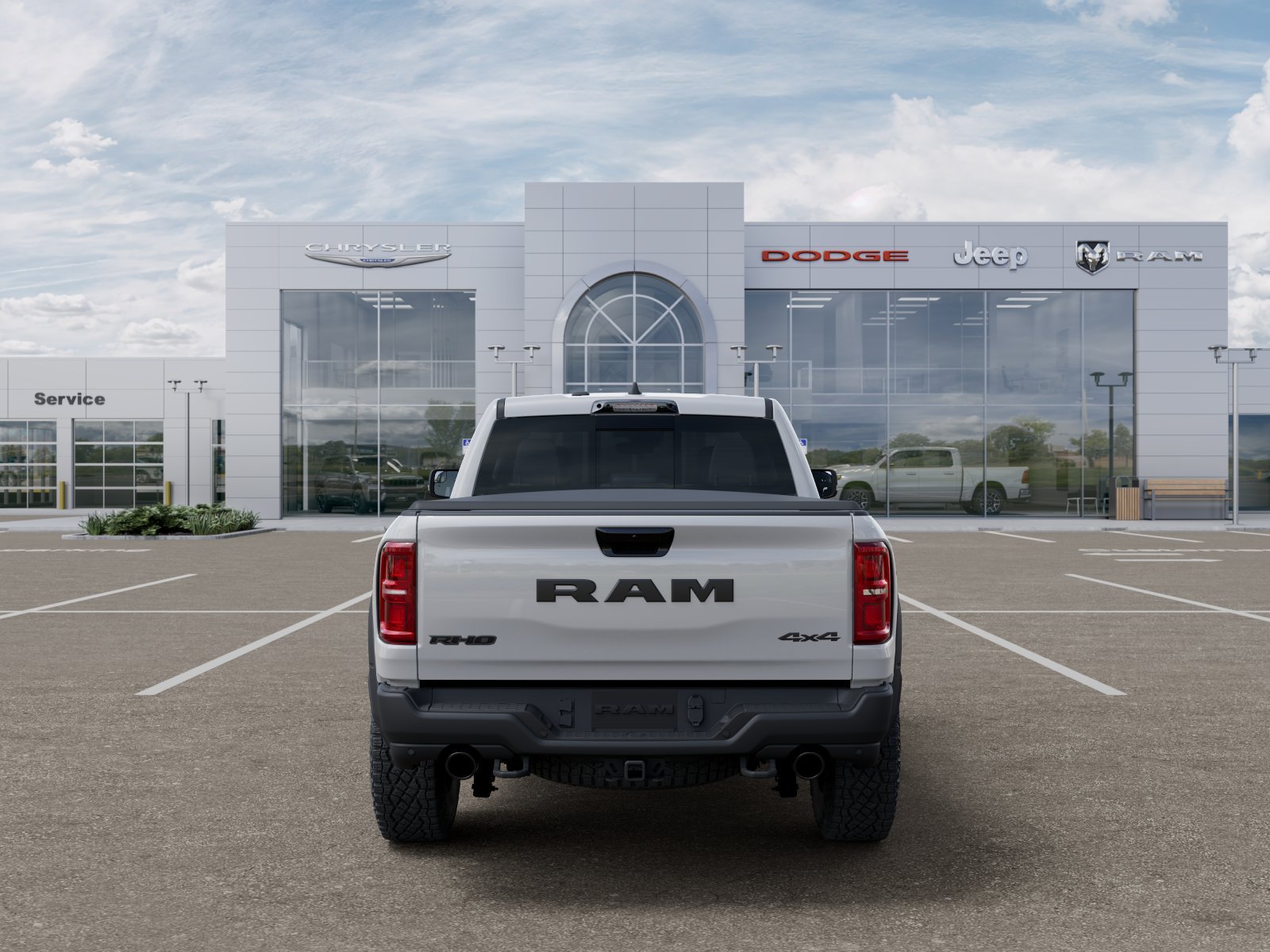 New 2026 Bright White Clear-Coat Exterior Paint RAM RHO image 33