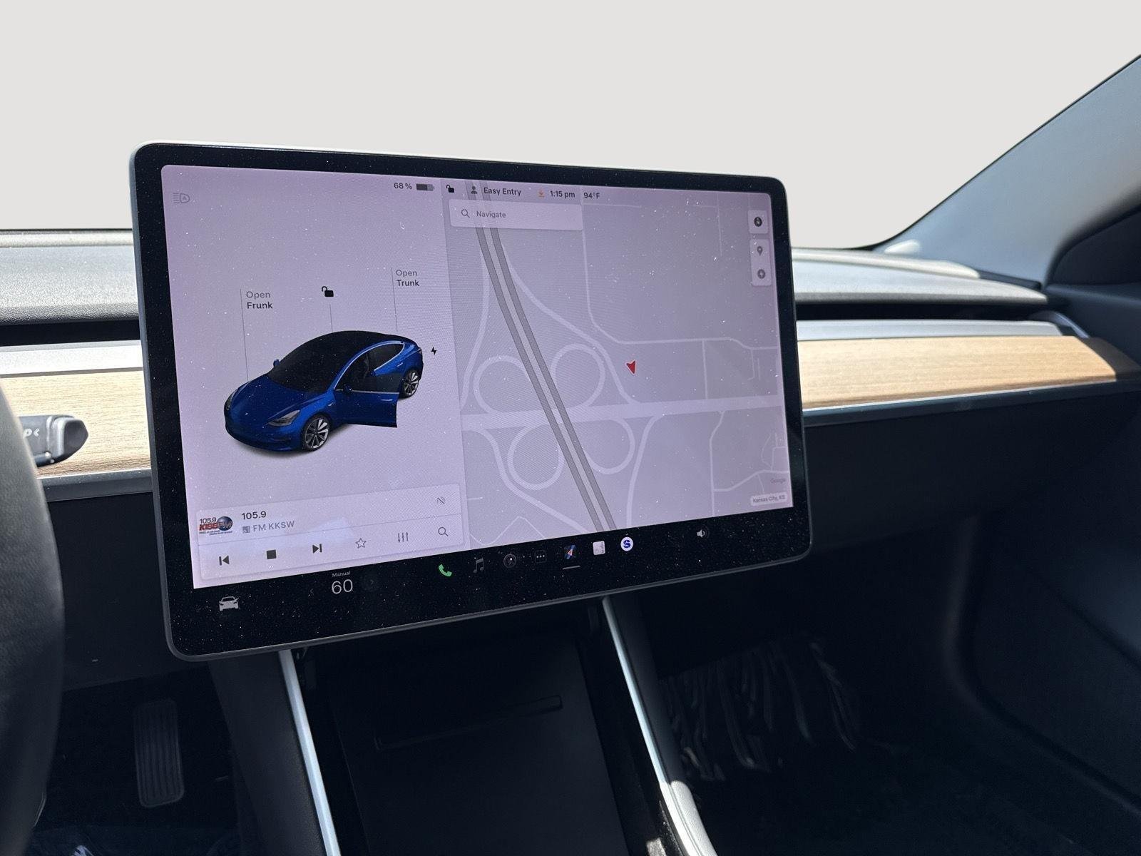 Used 2020 Deep Blue Metallic Tesla Long Range image 21