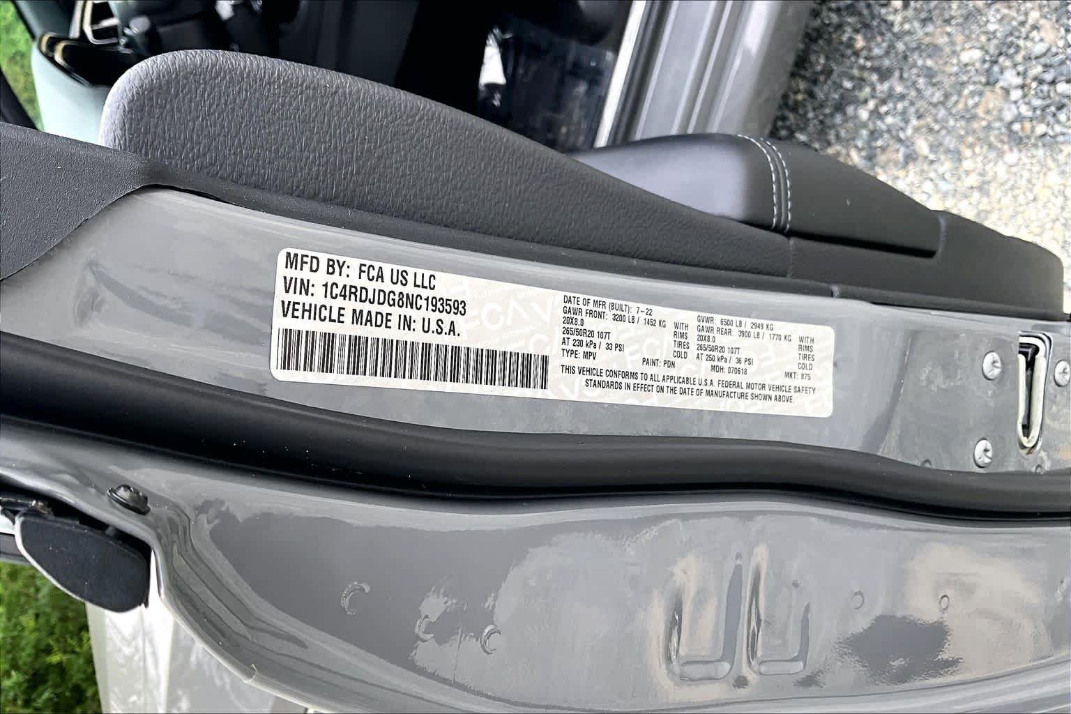 Used 2022 Destroyer Gray Clearcoat Dodge GT Plus image 34