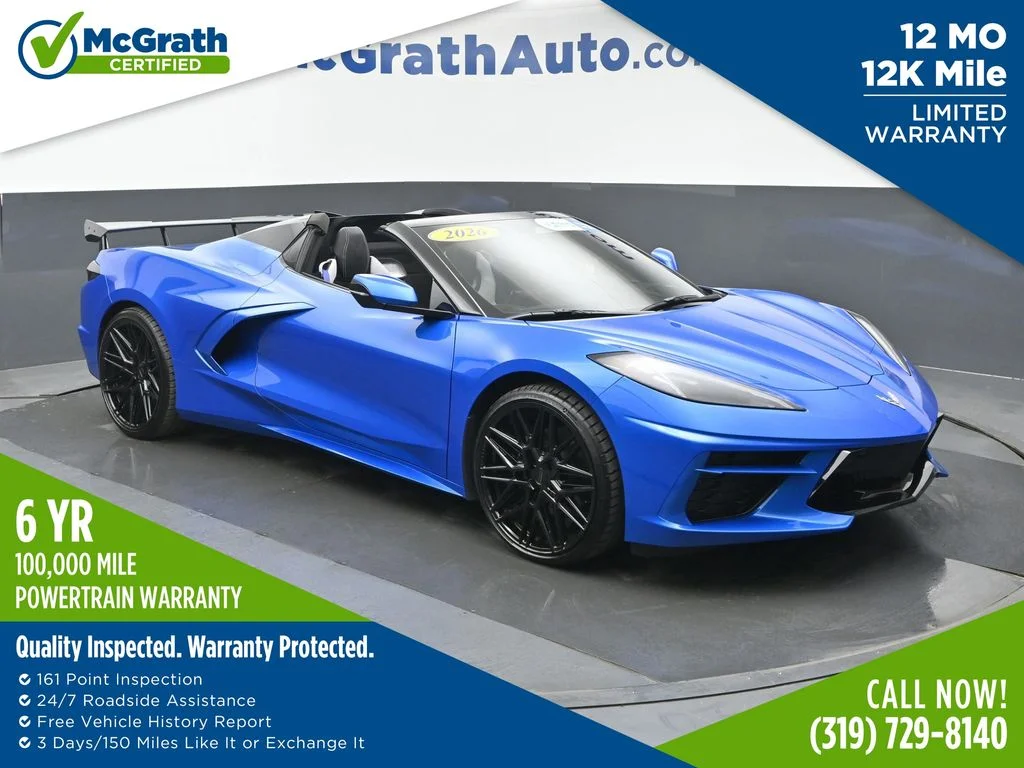 2026 Chevrolet Corvette Stingray Convertible 2LT's photo