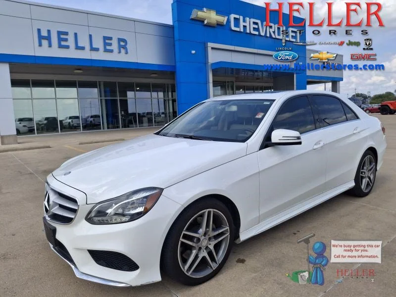 Used 2015 Polar White Mercedes-Benz E 350 Luxury image 1