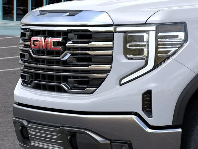 New 2026 Glacier White Tricoat GMC SLT image 13