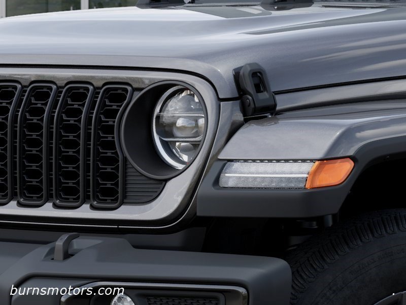 New 2026 Granite Crystal Metallic Clear-Coat Exterior Paint Jeep Sport S Dark Sky image 10