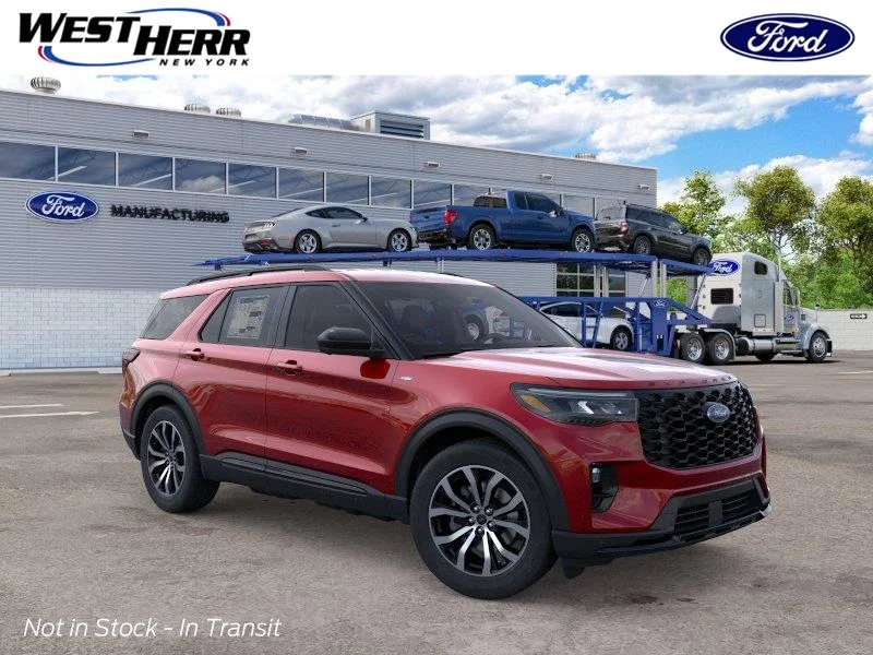 New 2026 Rapid Red Metallic Tinted Clearcoat Ford ST-Line image 1