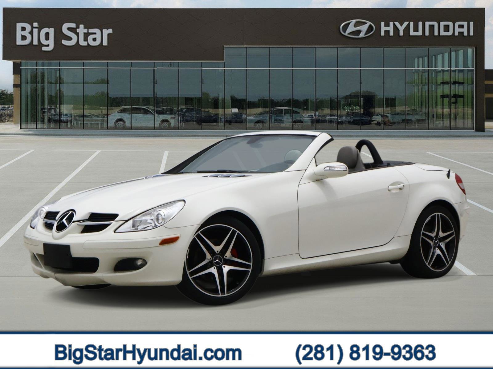 Used 2008 Arctic White Mercedes-Benz SLK 280 image 1