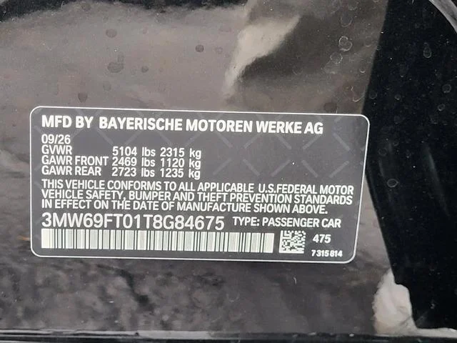 New 2026 Black Sapphire Metallic BMW M340i xDrive image 22