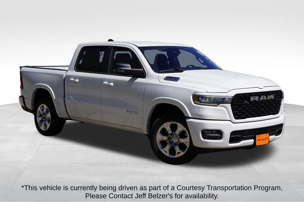 New 2026 Bright White Clear-Coat Exterior Paint RAM Big Horn image 1