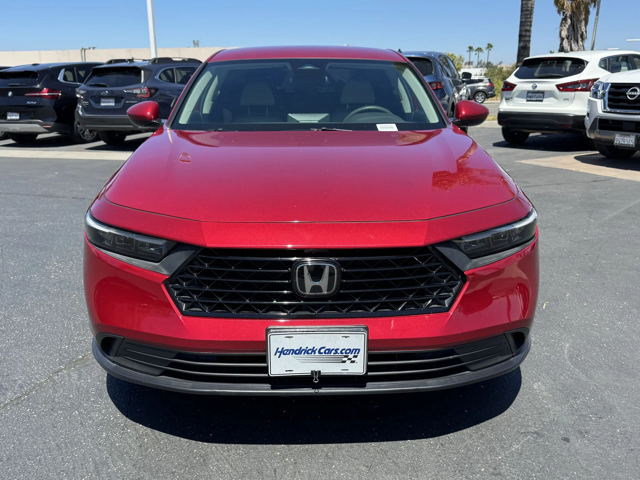 Used 2023 Radiant Red Metallic Honda LX image 2