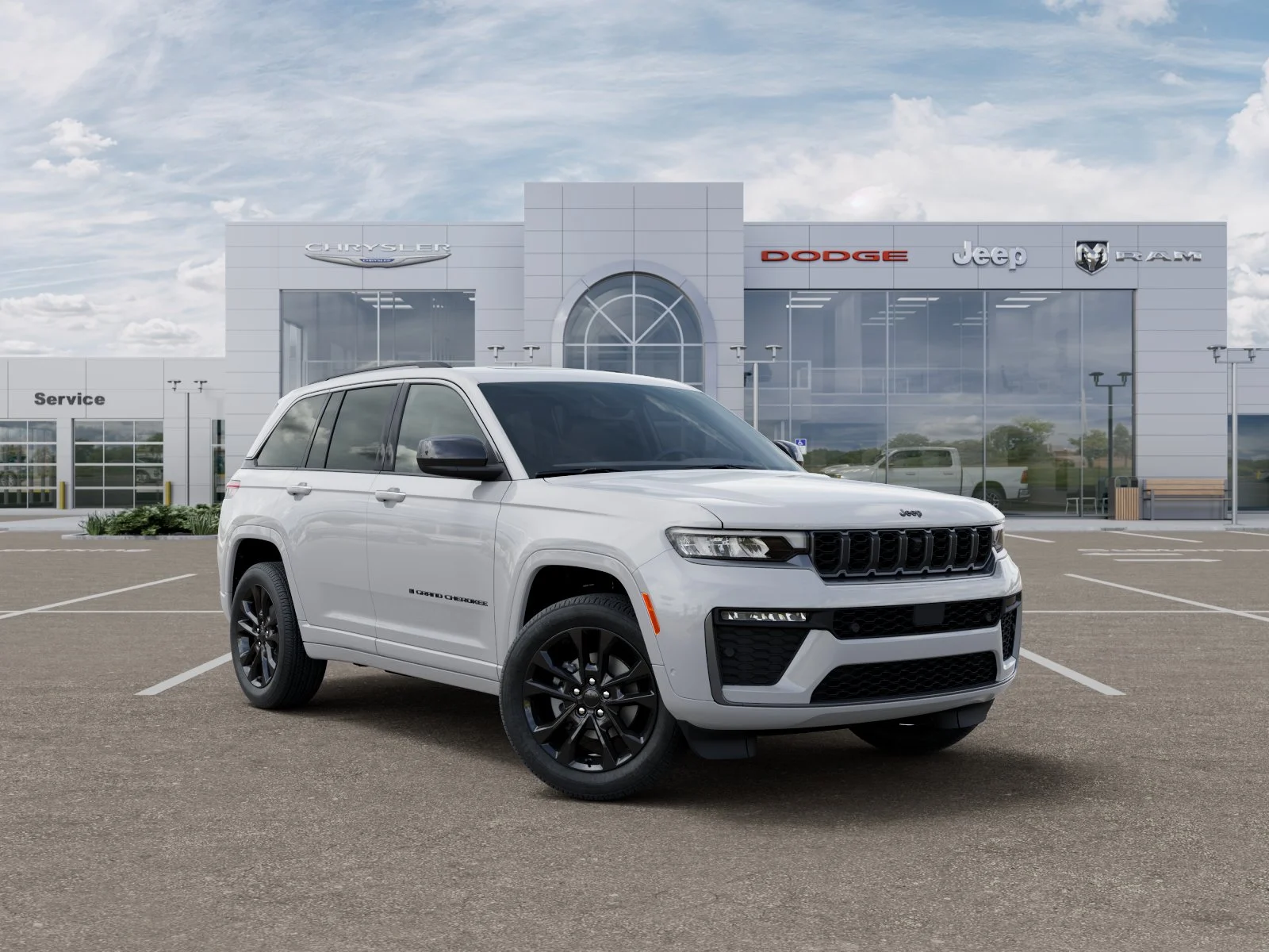 New 2026 Bright White Clear-Coat Exterior Paint Jeep Limited Reserve image 32