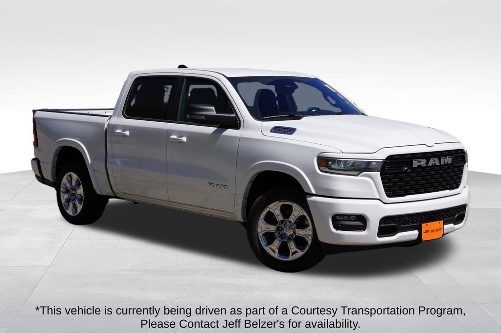 New 2026 Bright White Clear-Coat Exterior Paint RAM Big Horn image 1