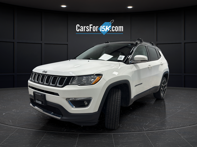 Used 2018 White Clearcoat Jeep Limited image 3