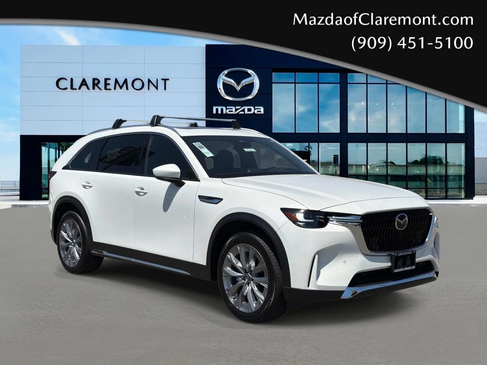 New 2026 Rhodium White Premium Mazda 3.3 Turbo Premium Plus AWD image 1