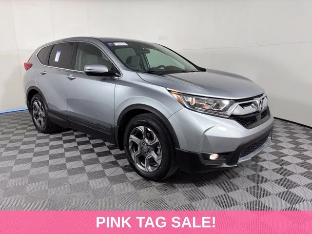 Certified Used 2019 Silver Honda EX image 1