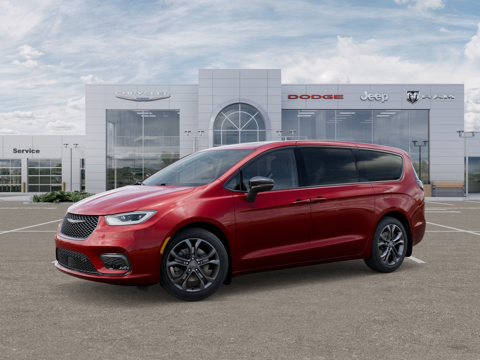 New 2026 Red Hot Pearl-Coat Exterior Paint Chrysler Select image 28