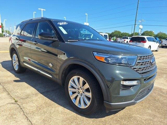 Used 2022 Forged Green Metallic Ford King Ranch image 7