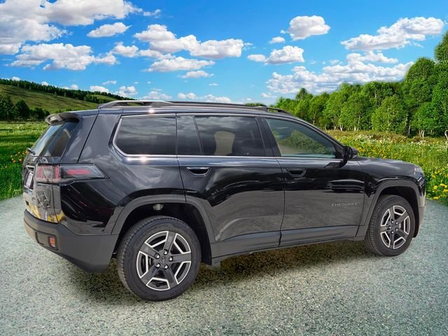 New 2026 Diamond Black Crystal Pearlcoat Jeep Laredo image 6