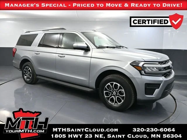 Certified Used 2024 Silver Ford XLT image 1