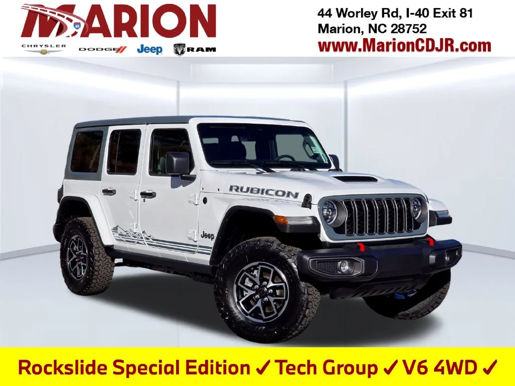 New 2026 White Jeep Rubicon image 1