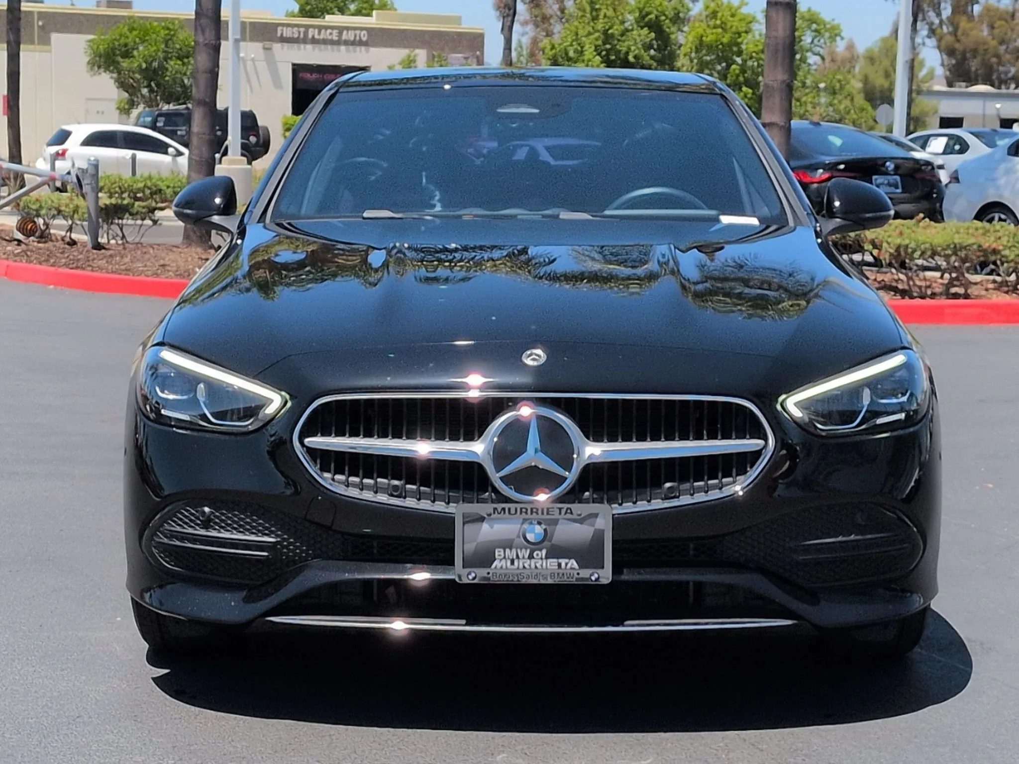 Used 2025 BLACK Mercedes-Benz C300 image 2