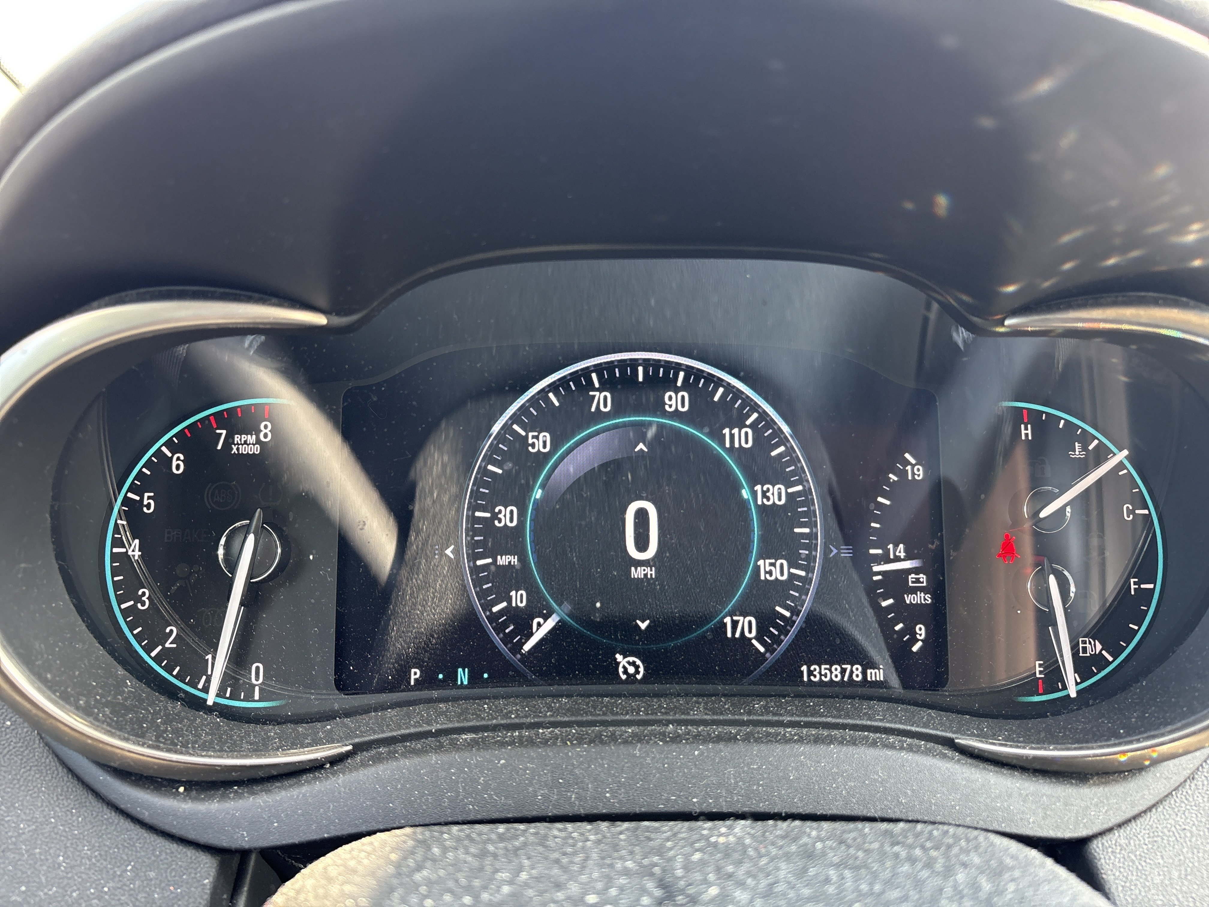 Used 2014 Midnight Amethyst Metallic Buick Leather image 6
