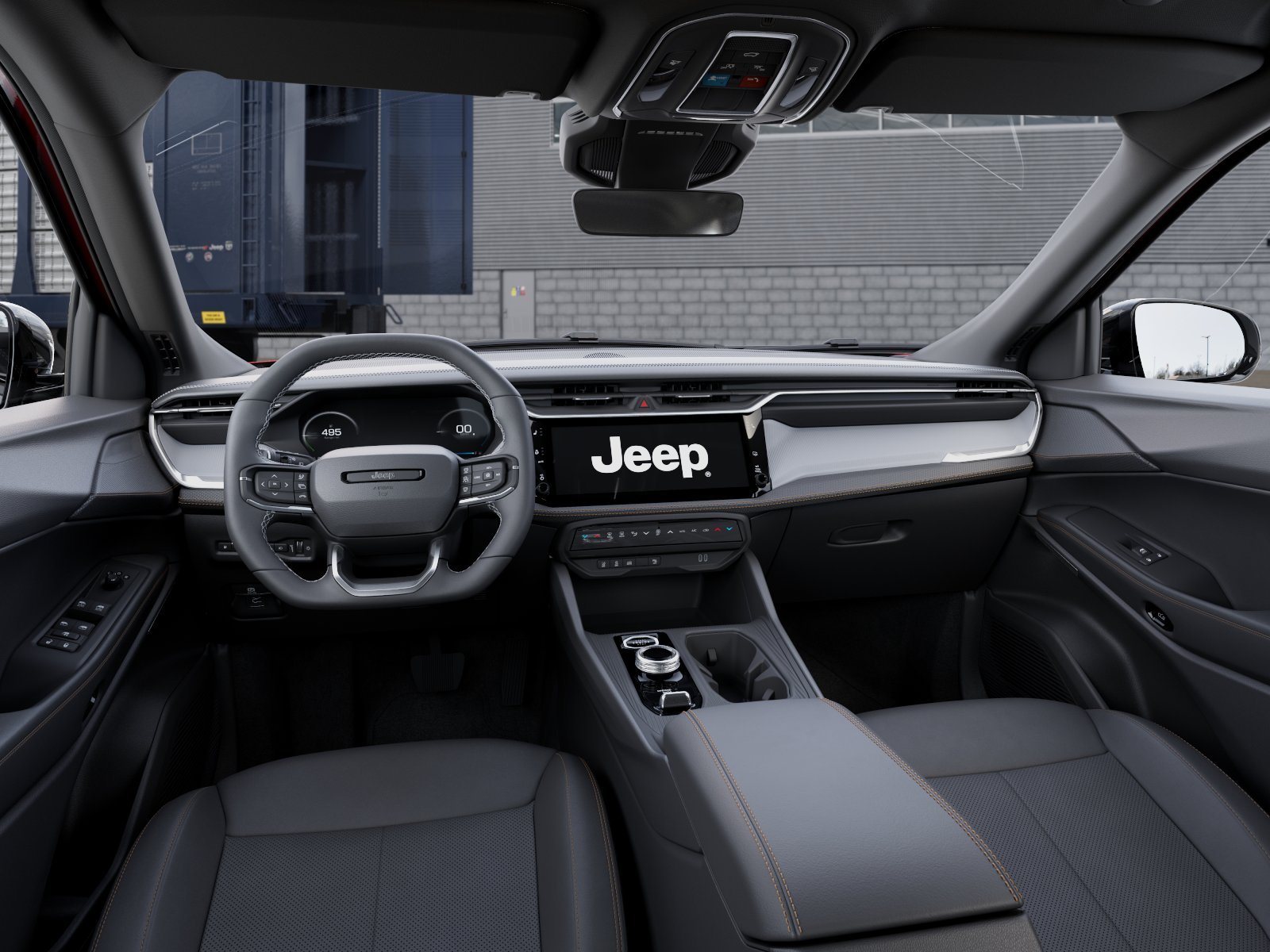 New 2026 Red Hot Pearl-Coat Exterior Paint Jeep Limited image 8