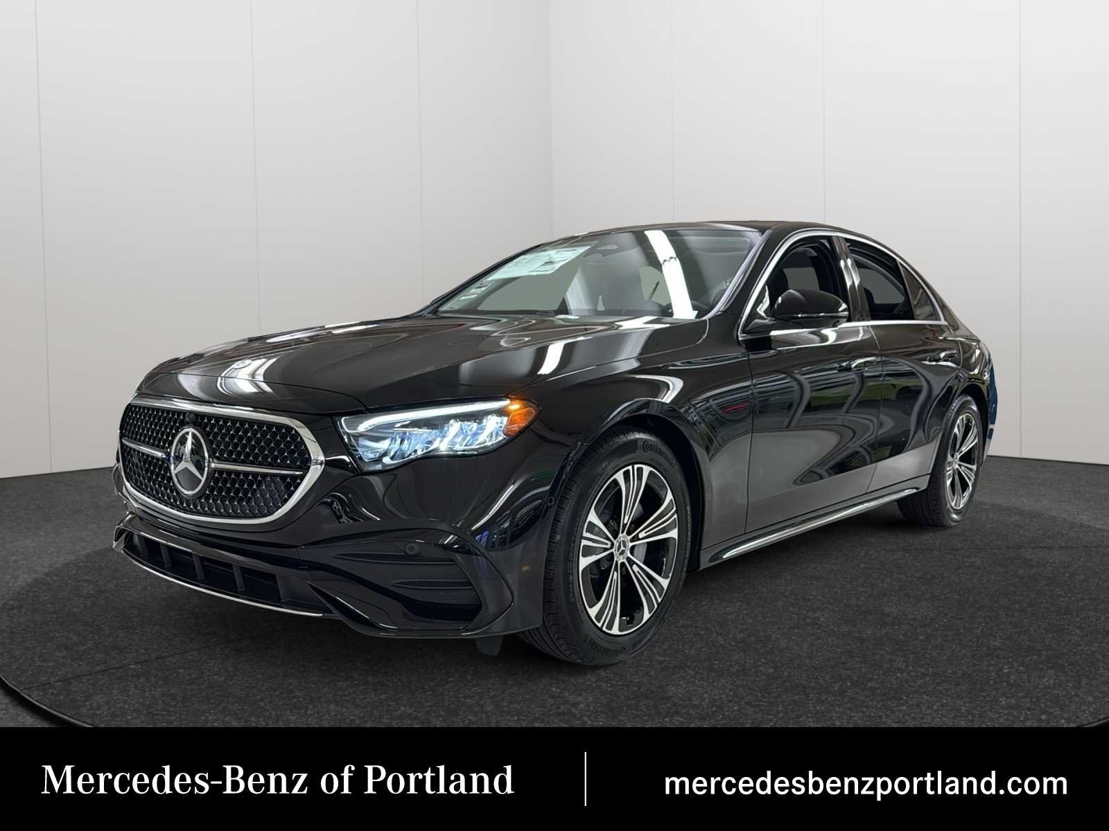 New 2026 Black Mercedes-Benz E 350 image 1