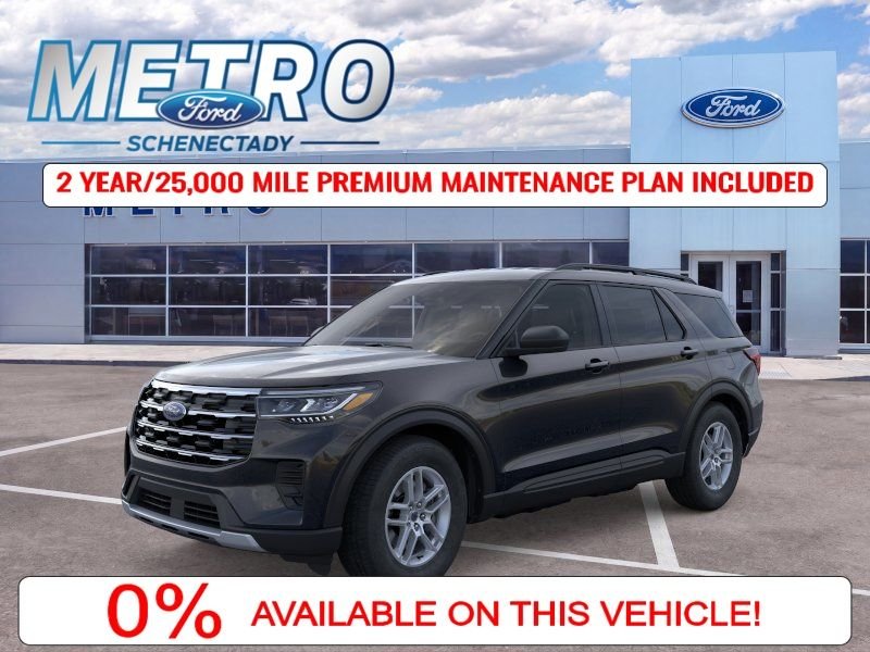 New 2026 Agate Black Metallic Ford Active image 2